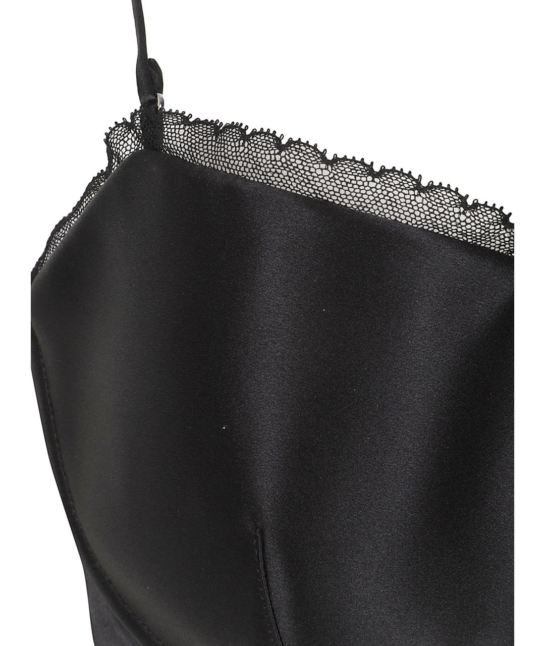 GIVENCHY Черная шелковая майка, фото 2