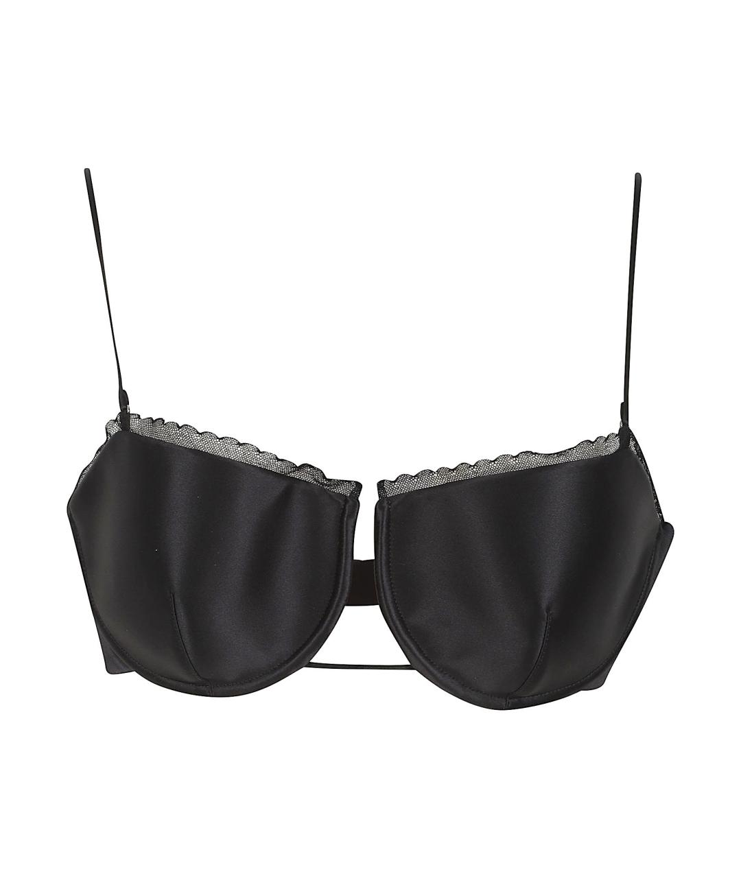 GIVENCHY Черная шелковая майка, фото 1