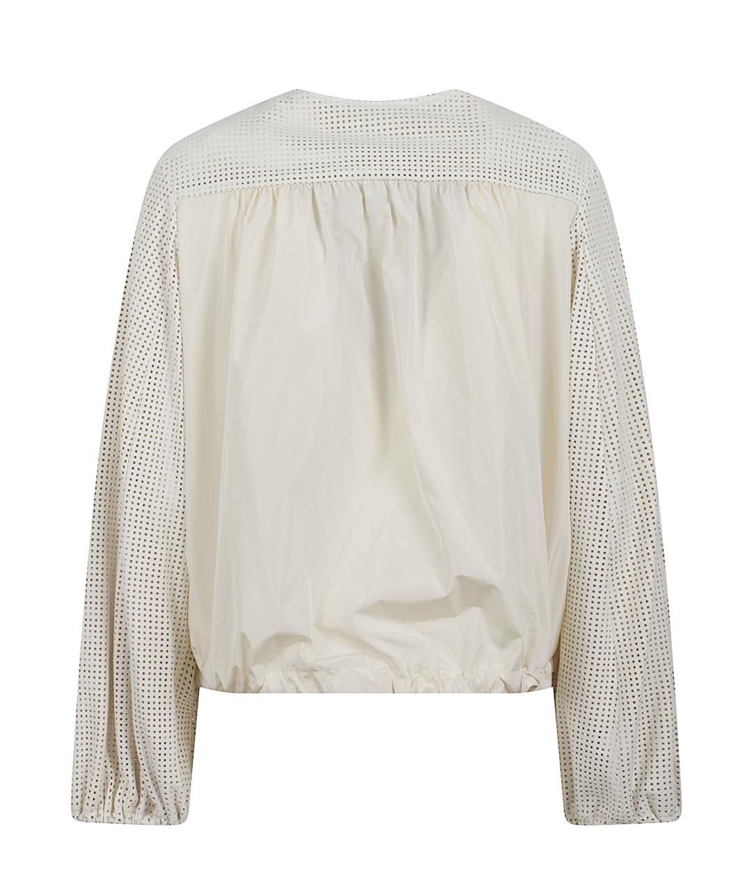 FABIANA FILIPPI Белая хлопковая куртка, фото 2