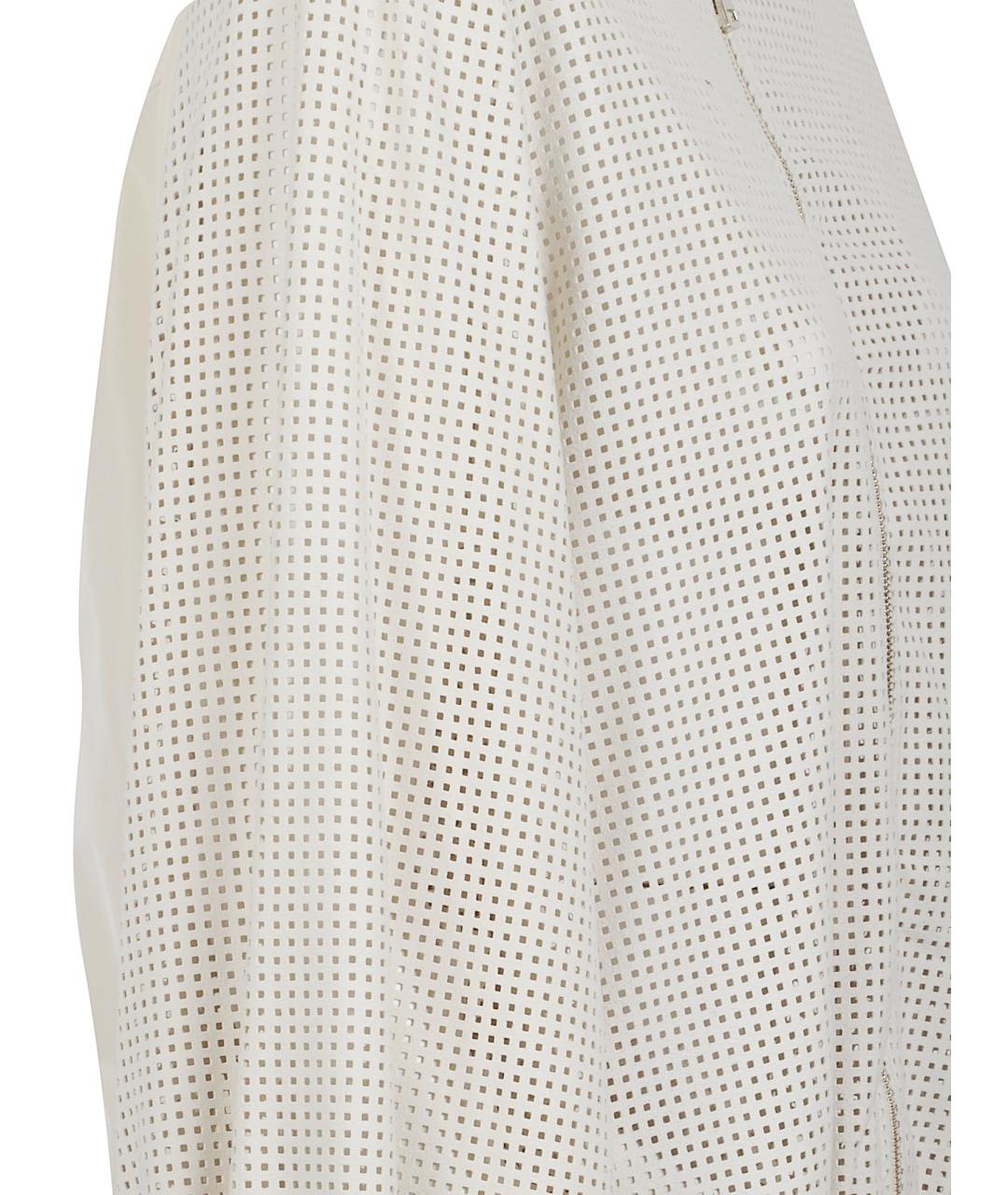 FABIANA FILIPPI Белая хлопковая куртка, фото 3