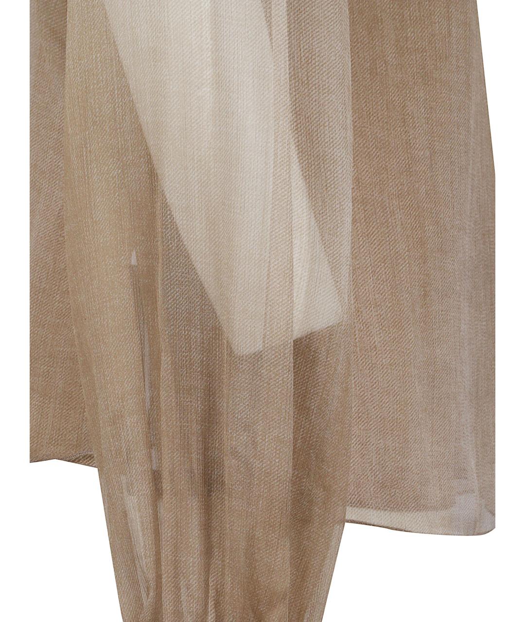 ERMANNO SCERVINO Бежевая рубашка, фото 2