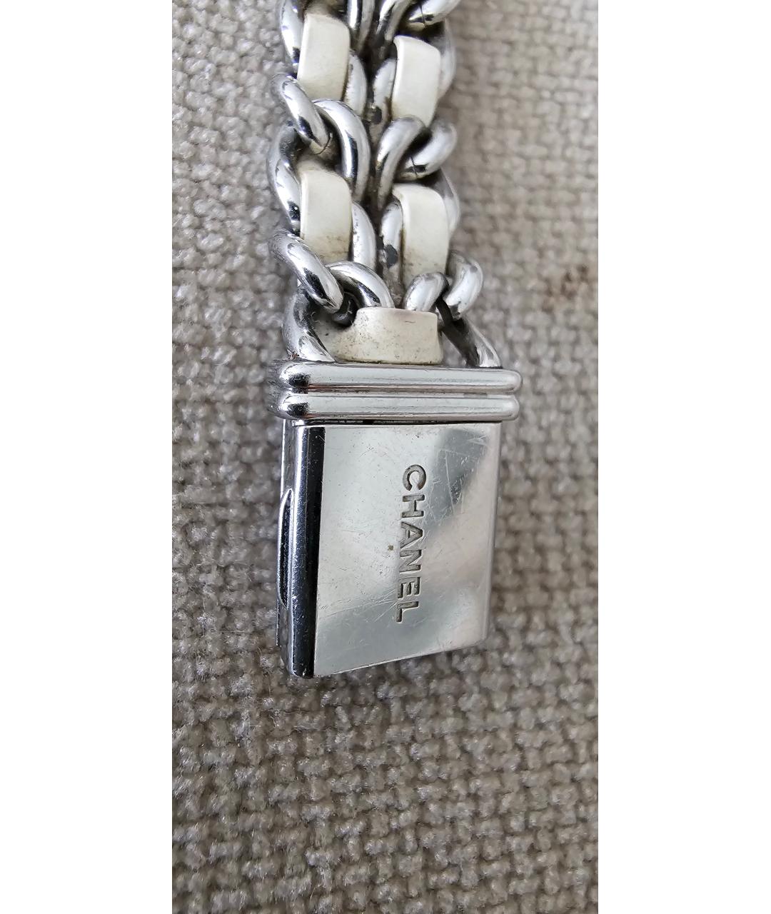 CHANEL Белые часы, фото 4