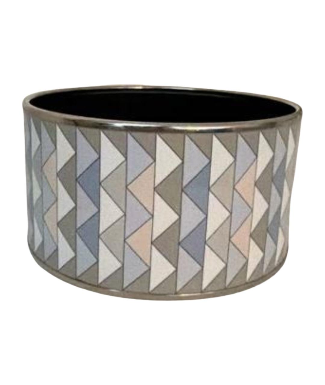 HERMES Серый металлический браслет, фото 1