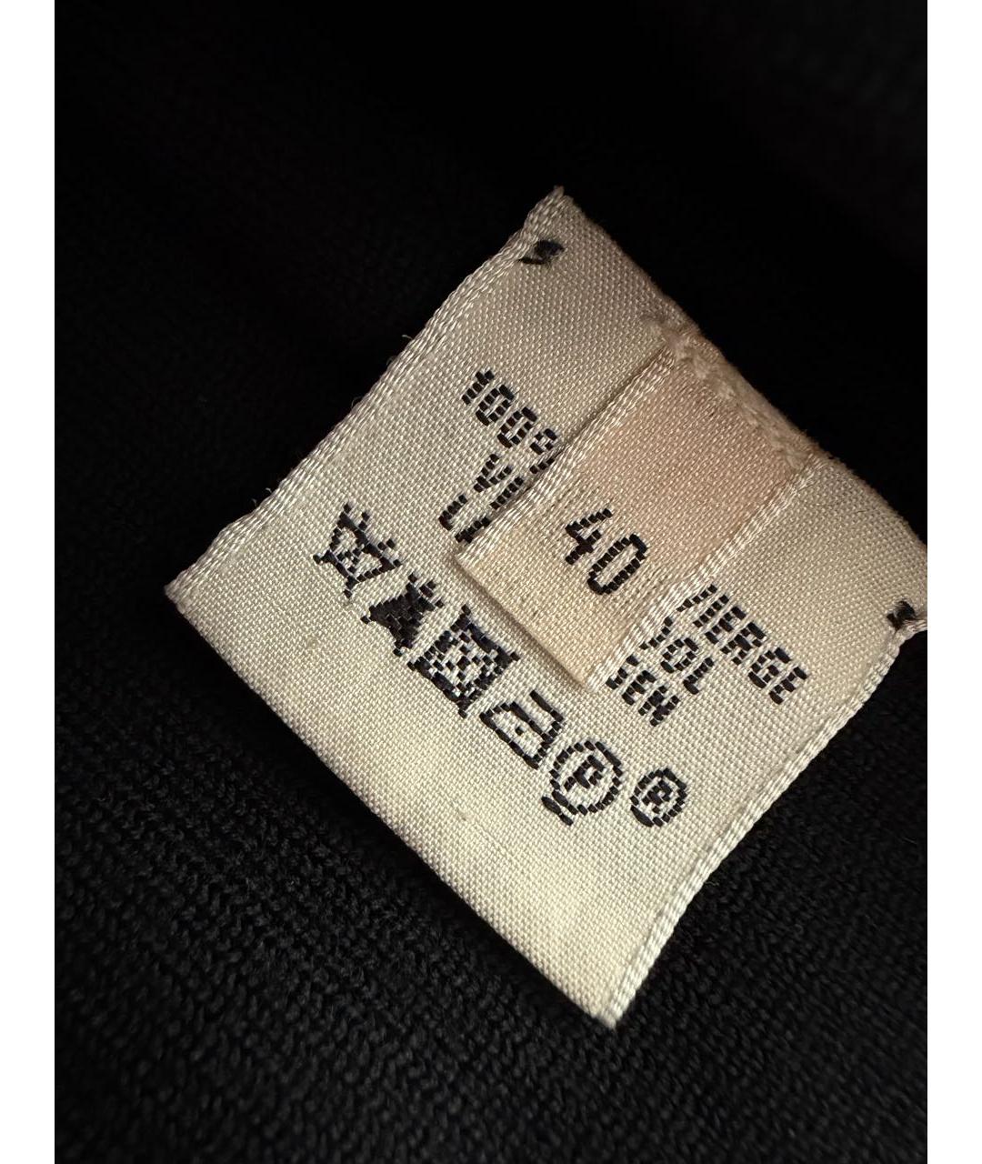 HERMES Черный кардиган, фото 7