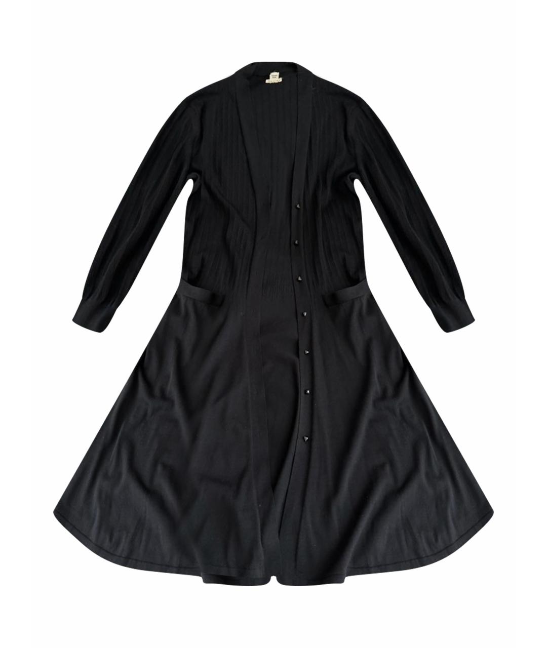 HERMES Черный кардиган, фото 1