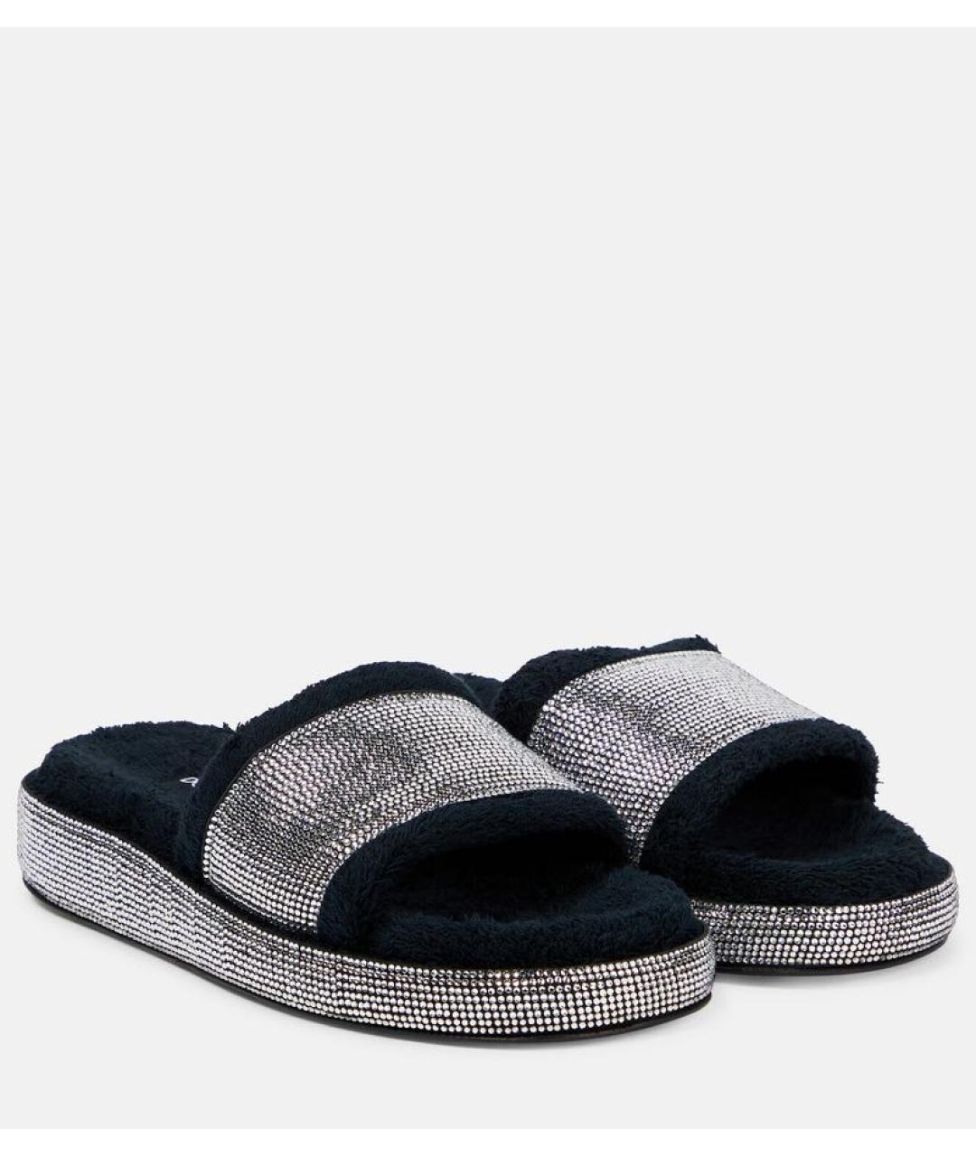 DOLCE&GABBANA Серебряные шлепанцы, фото 3