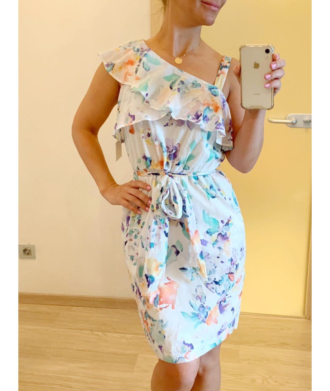 CALVIN KLEIN Мульти хлопковый сарафан, фото 5