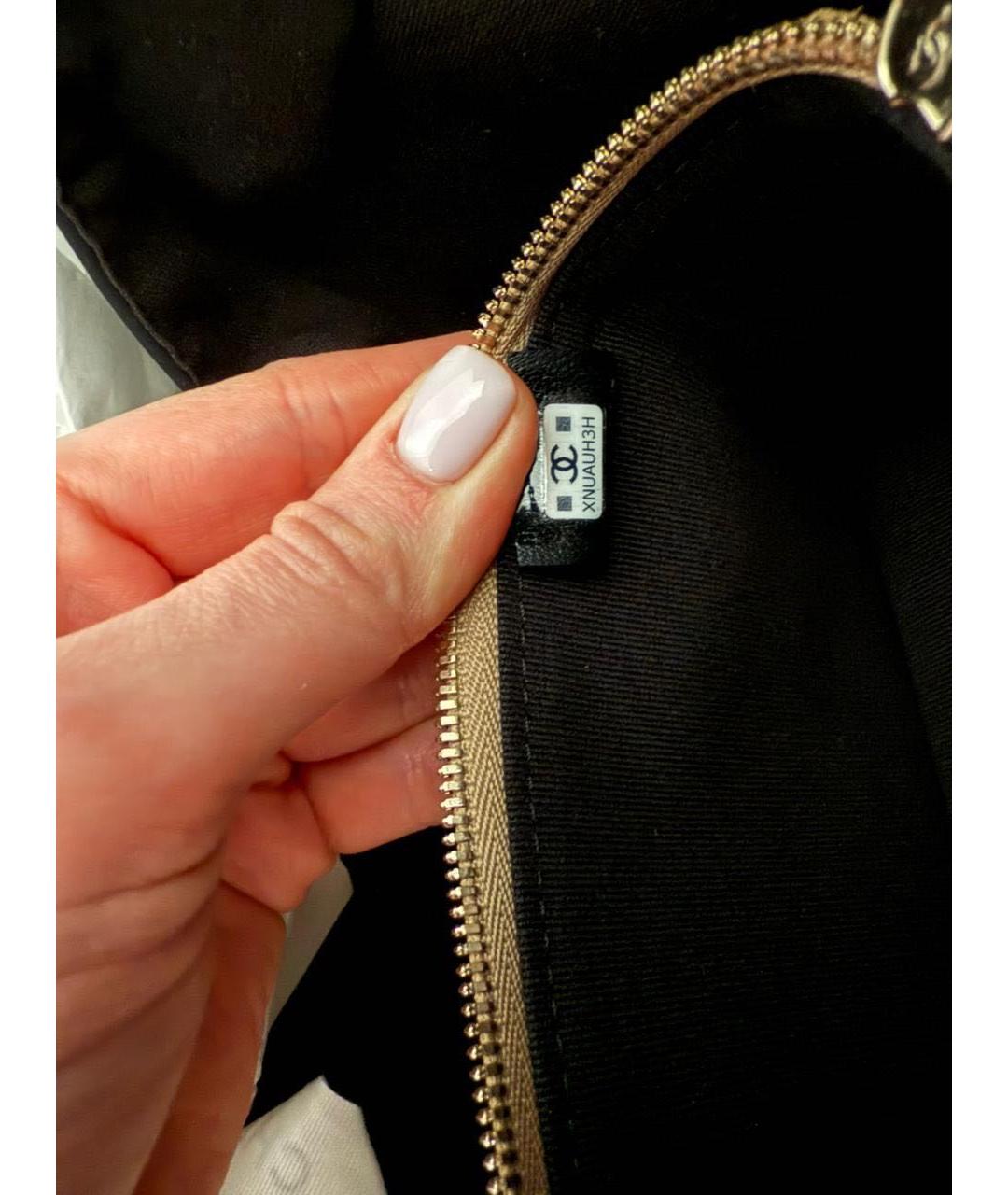 CHANEL Коричневая замшевая сумка через плечо, фото 7