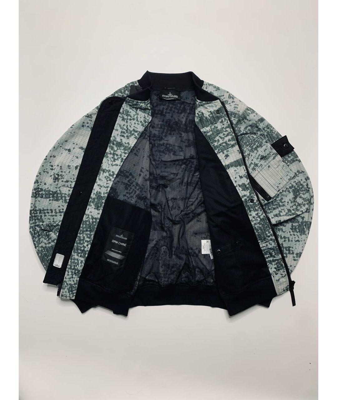 STONE ISLAND SHADOW PROJECT Серая полиамидовая куртка, фото 3