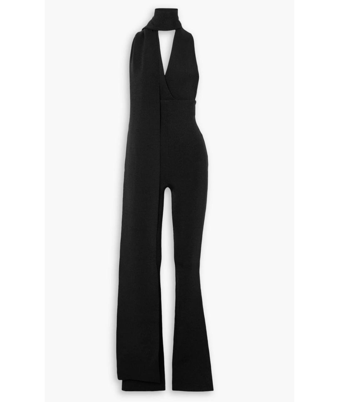 ALAIA Черный шерстяной комбинезон, фото 4