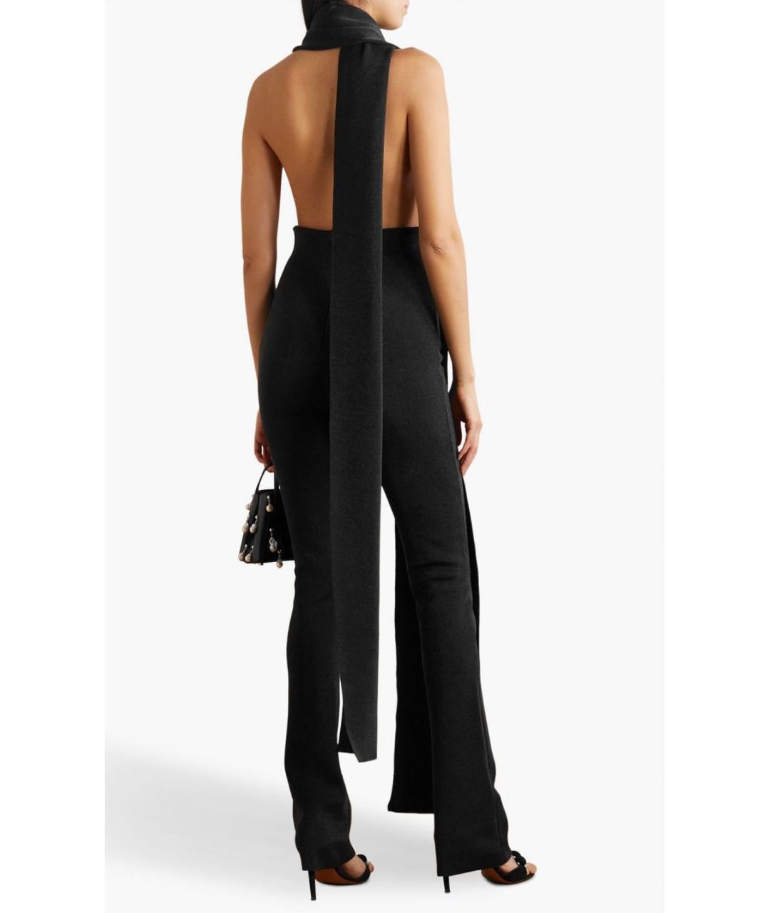 ALAIA Черный шерстяной комбинезон, фото 3