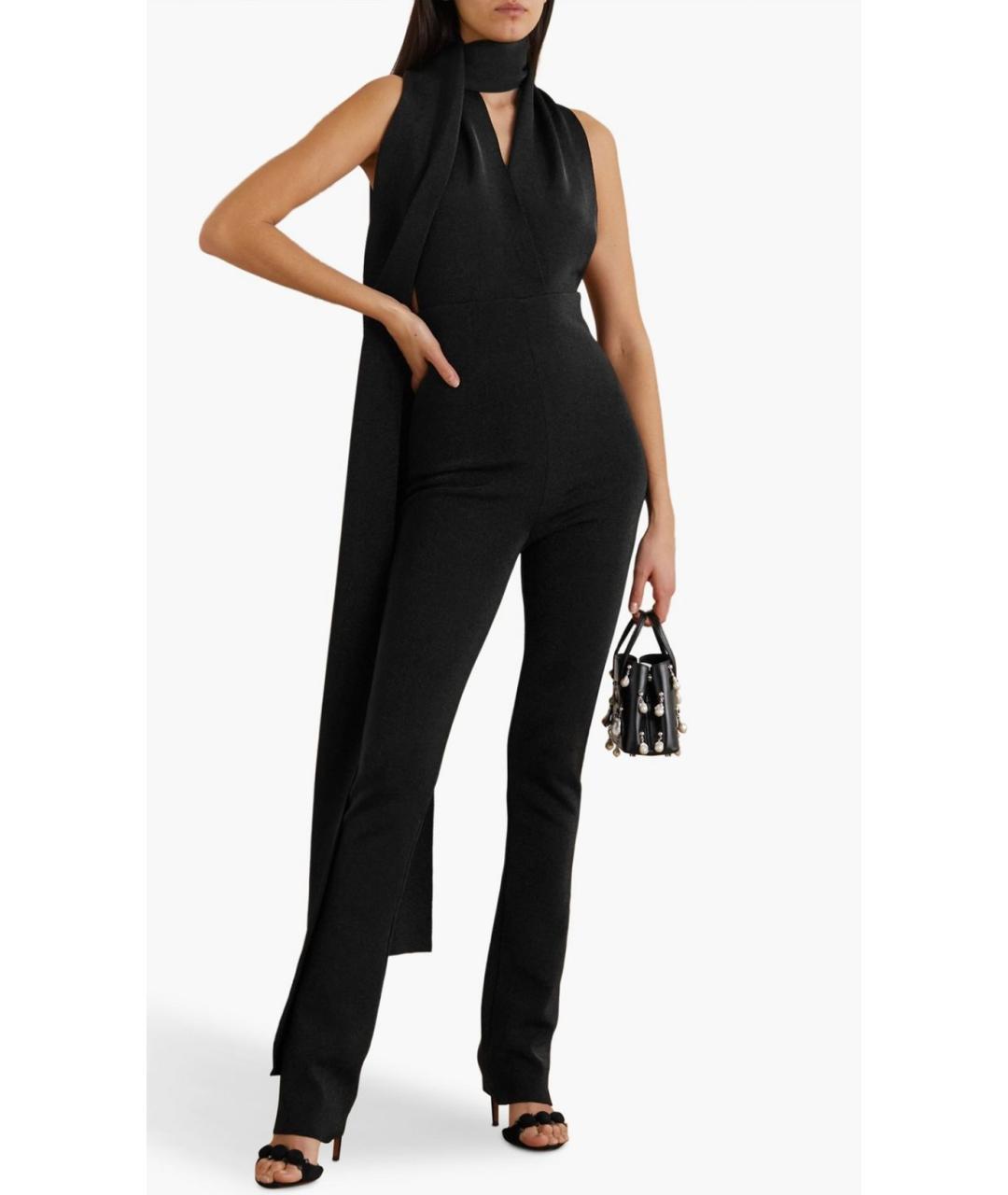ALAIA Черный шерстяной комбинезон, фото 2