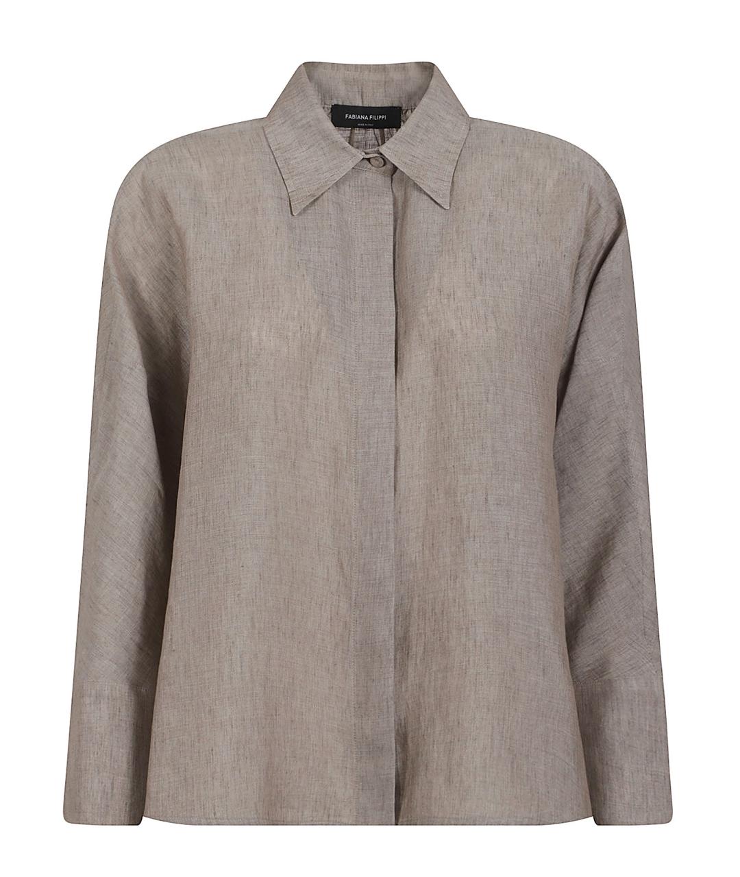 FABIANA FILIPPI Серая рубашка, фото 1