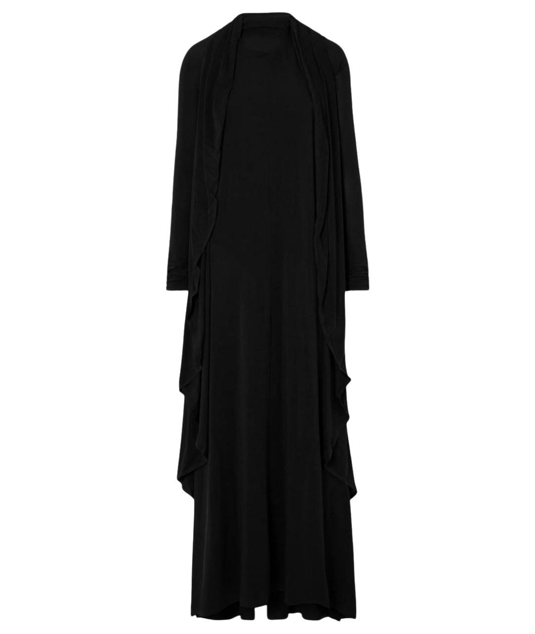 ALAIA Черное вискозное платье, фото 1