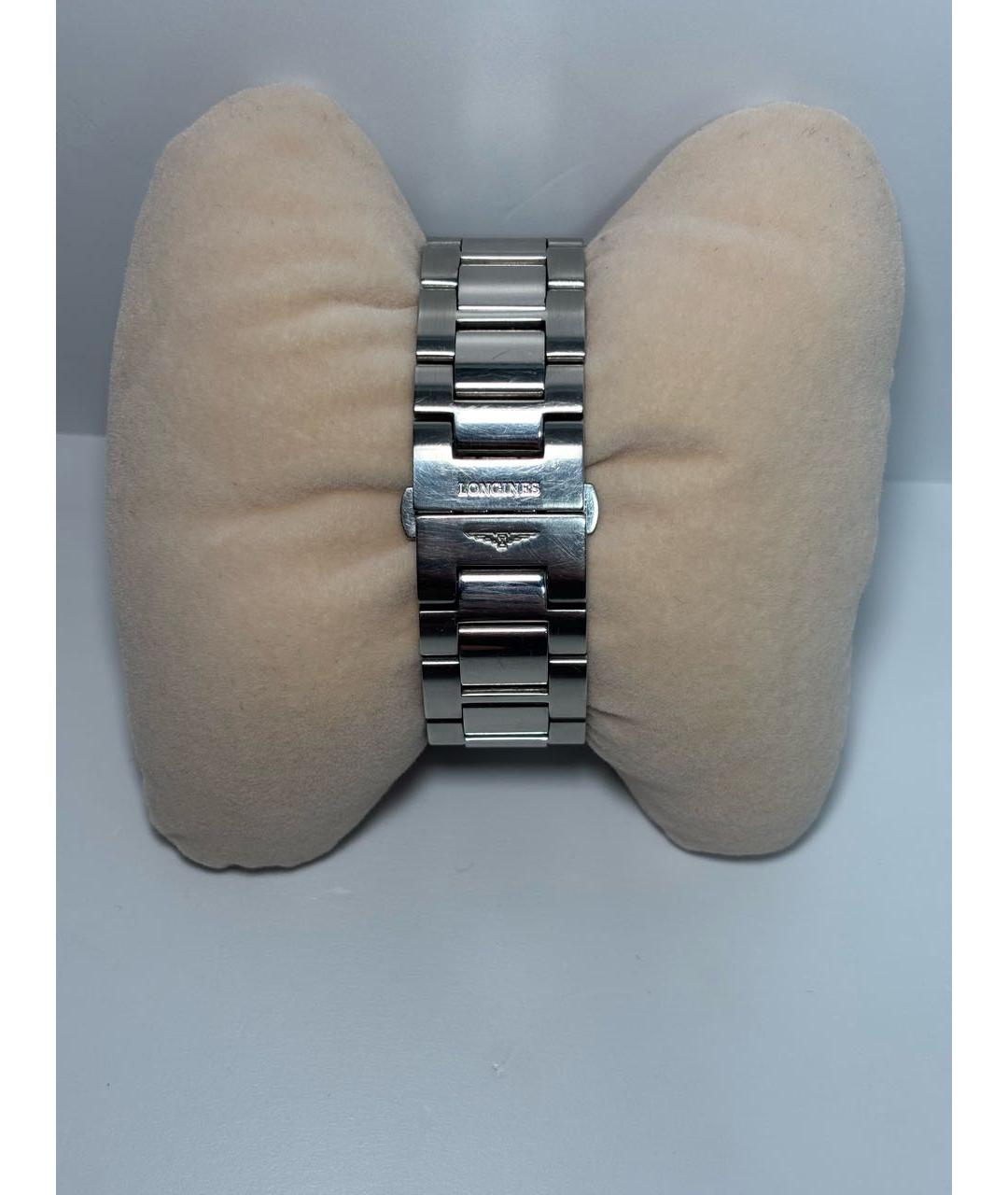 LONGINES Серебряные стальные часы, фото 3