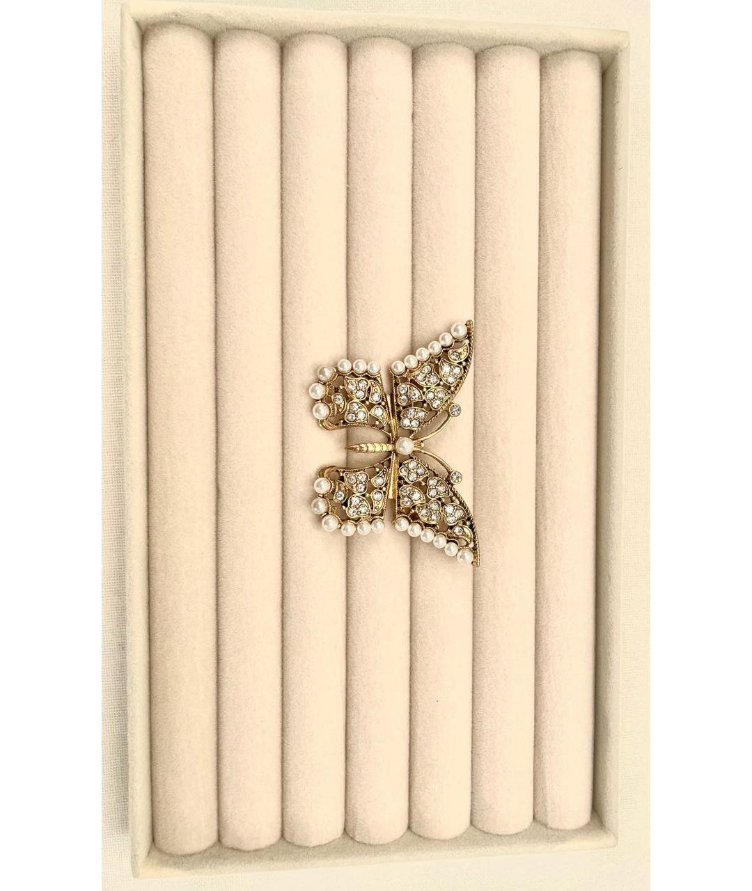 KENNETH JAY LANE Золотая булавка / брошь, фото 2