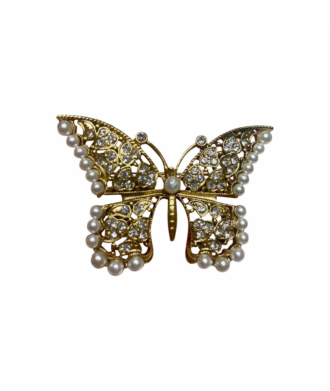 KENNETH JAY LANE Золотая булавка / брошь, фото 1