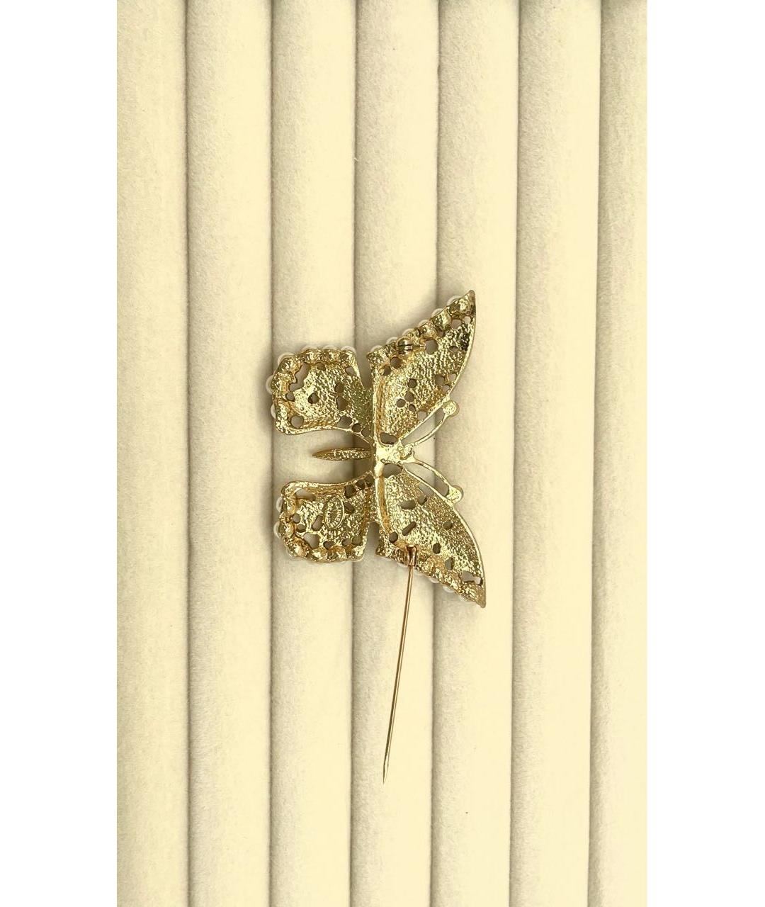 KENNETH JAY LANE Золотая булавка / брошь, фото 4