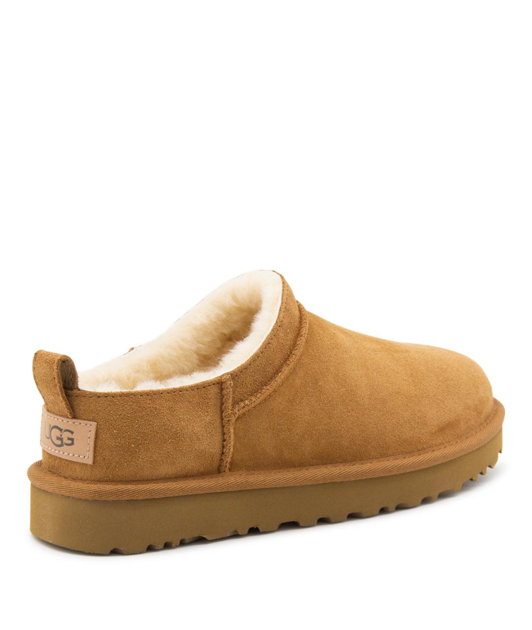 UGG AUSTRALIA Коричневые кожаные сапоги, фото 3