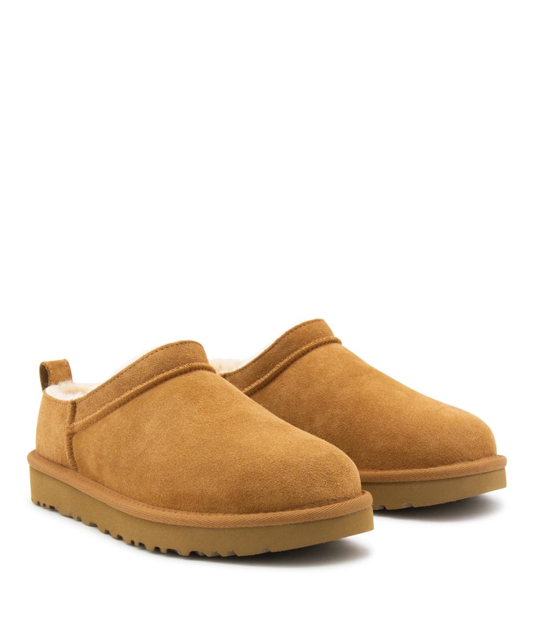 UGG AUSTRALIA Коричневые кожаные сапоги, фото 2