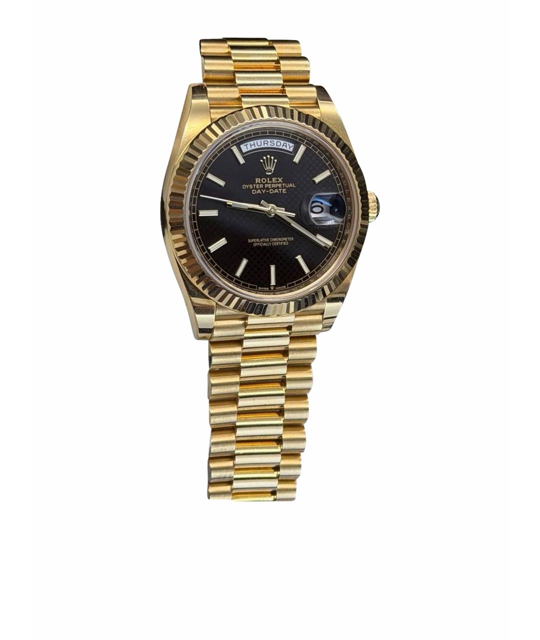 ROLEX Золотые часы из желтого золота, фото 1