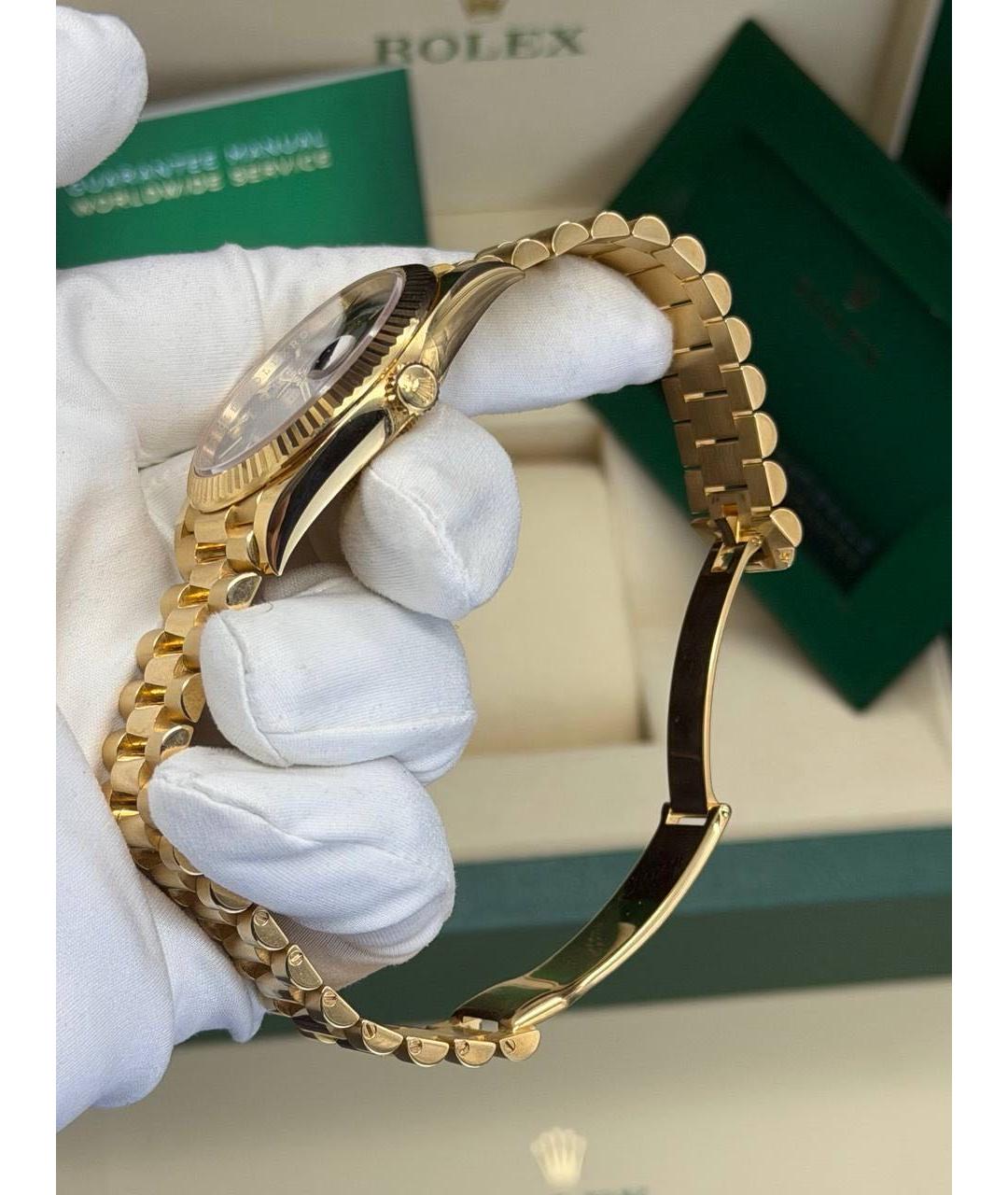 ROLEX Золотые часы из желтого золота, фото 4