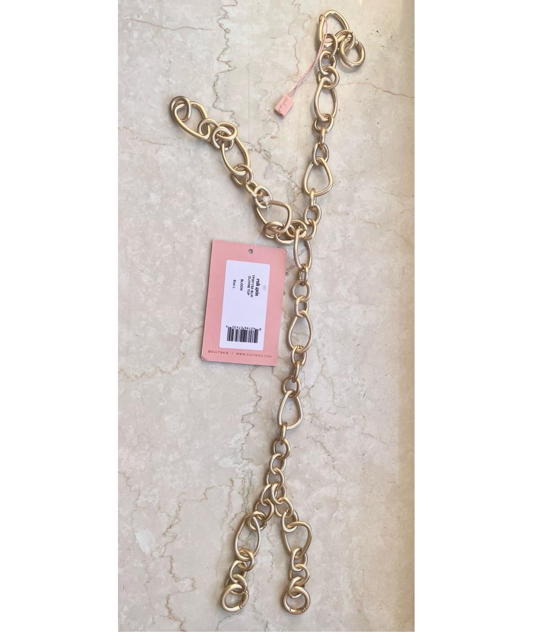 CULT GAIA Фуксия шелковая майка, фото 6