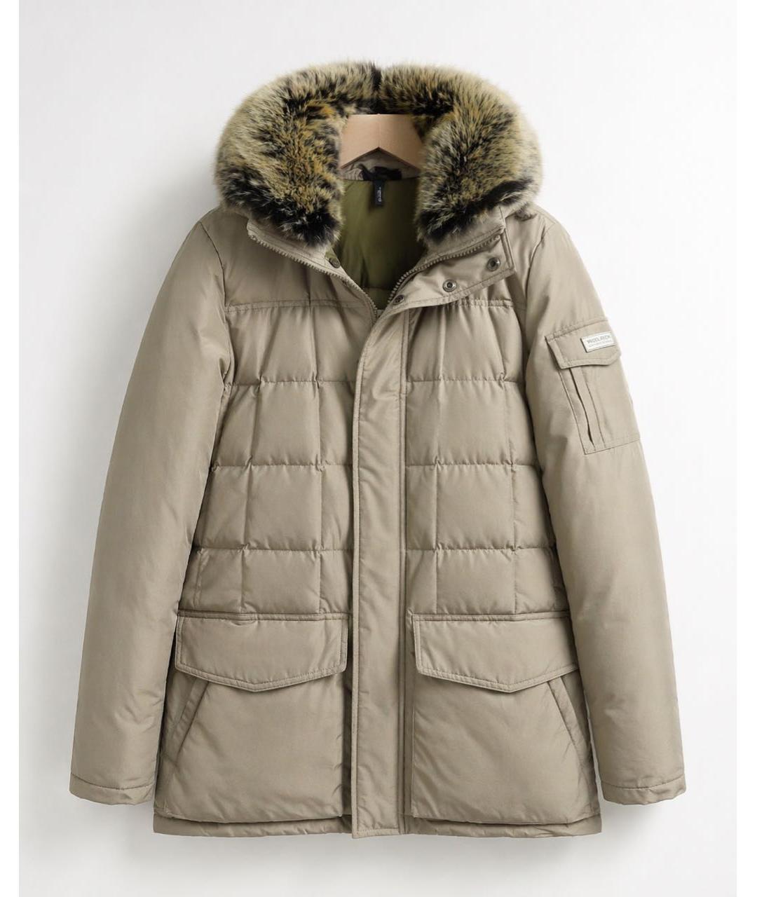 WOOLRICH Хаки пуховик, фото 6