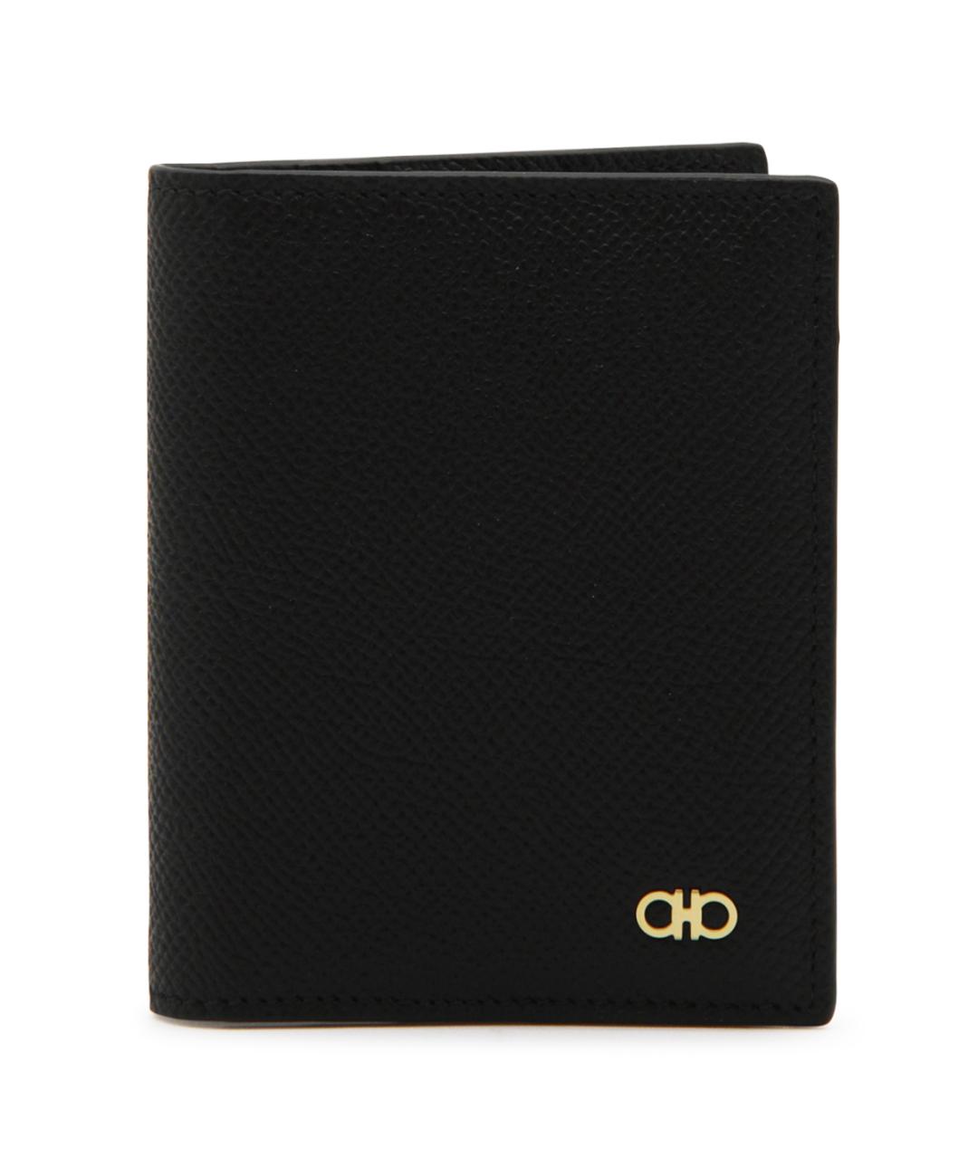 FERRAGAMO Черный кошелек, фото 1