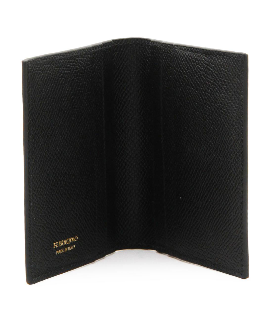 FERRAGAMO Черный кошелек, фото 3