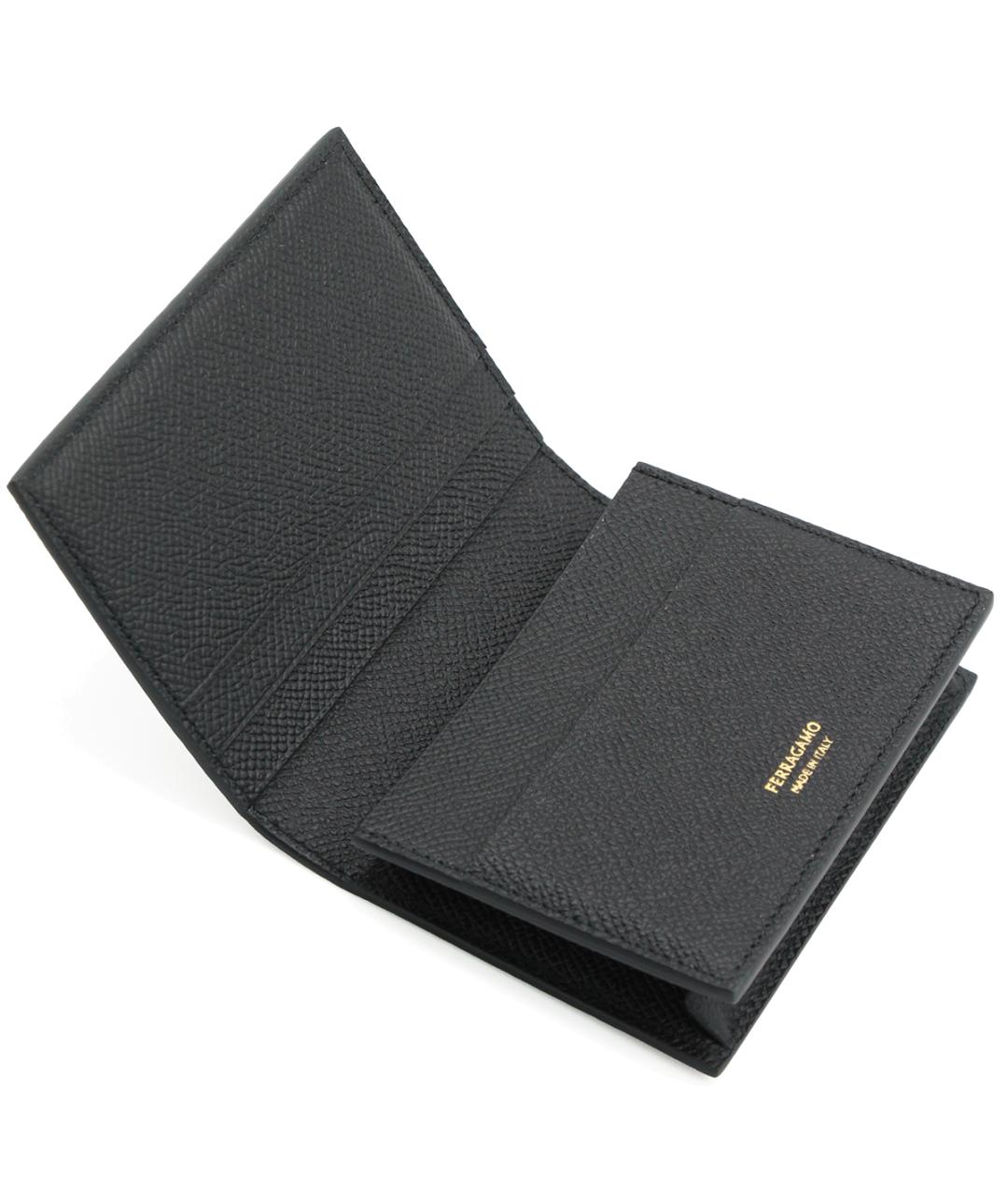 FERRAGAMO Черный кошелек, фото 3