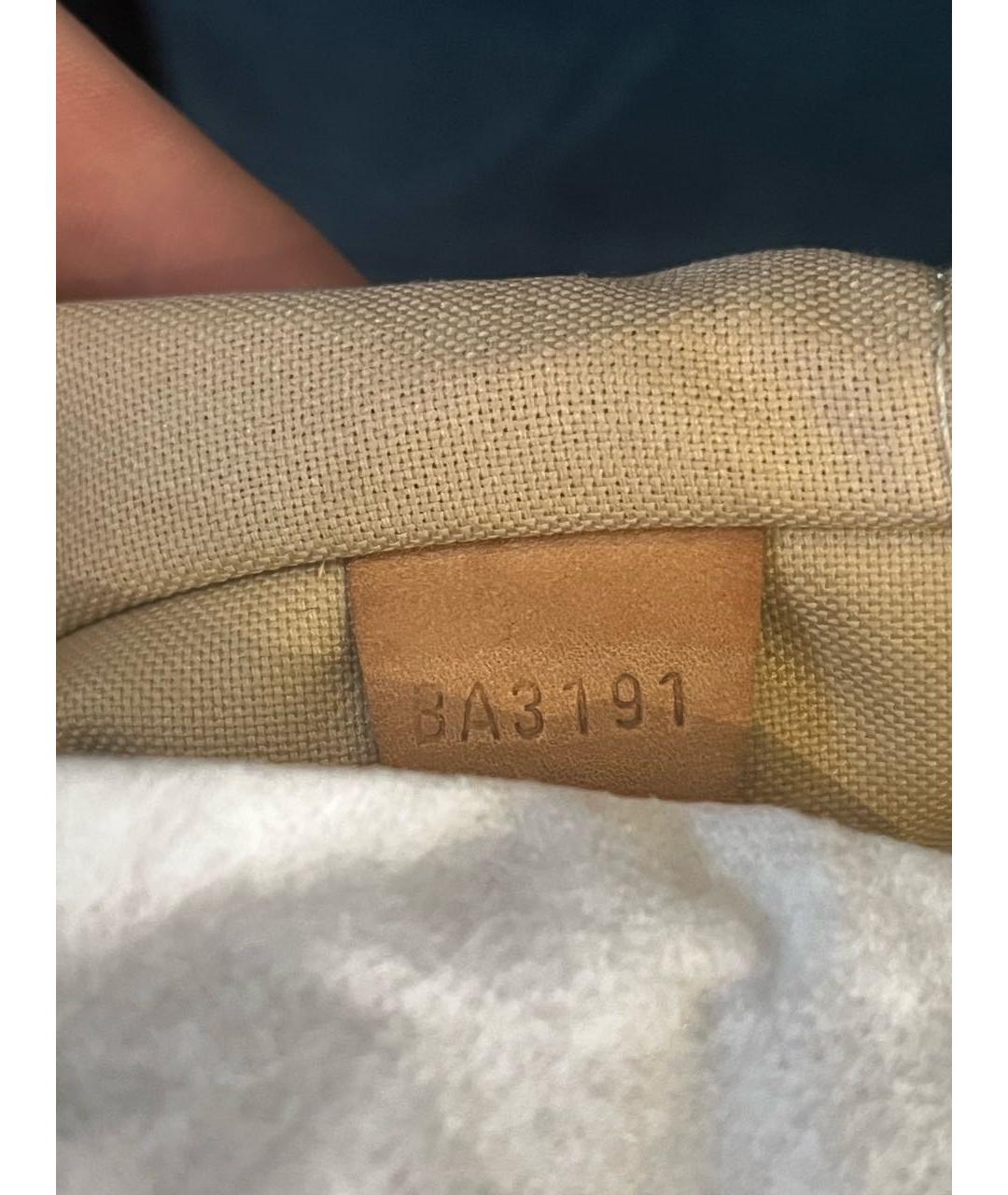 LOUIS VUITTON Белая сумка с короткими ручками, фото 4