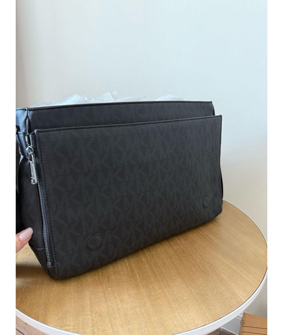 MICHAEL KORS Черный портфель, фото 4