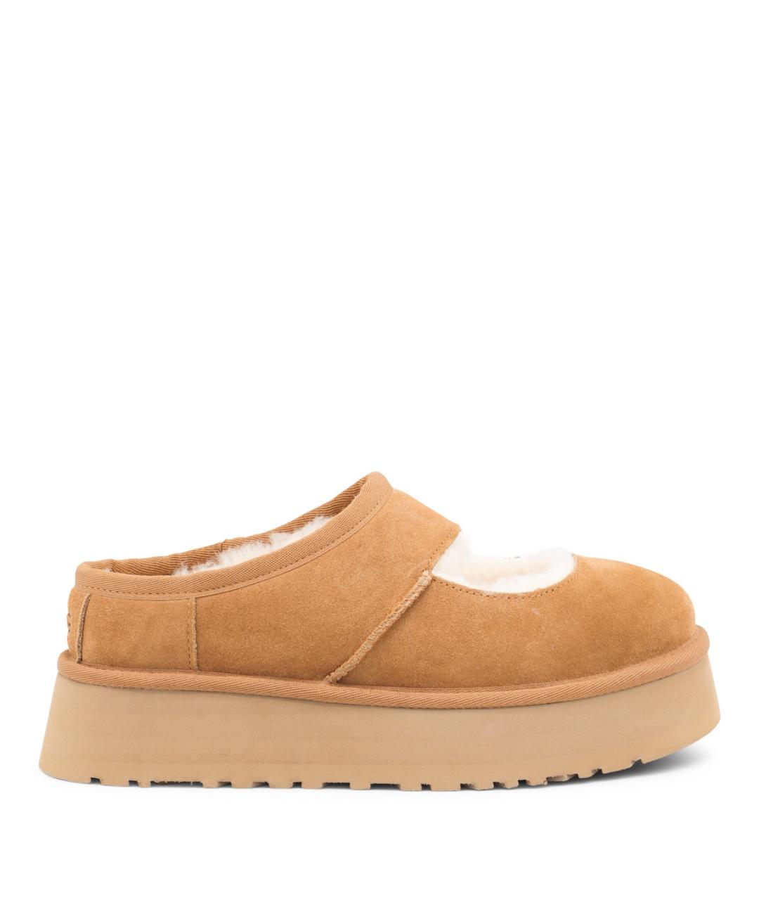 UGG AUSTRALIA Коричневые кожаные ботинки, фото 1