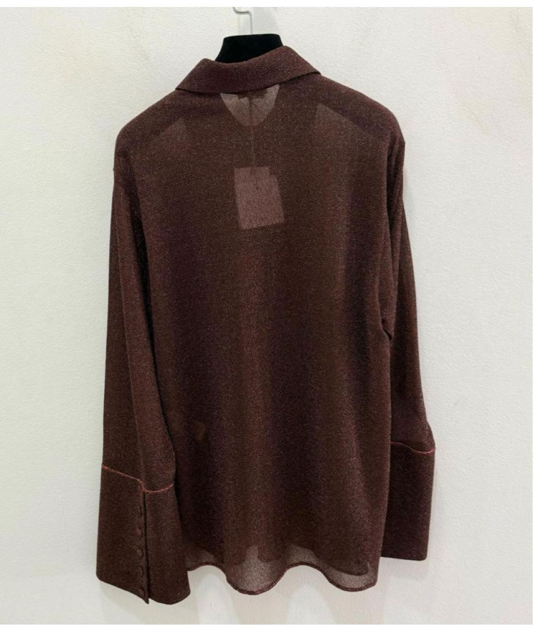 OSEREE Коричневая полиамидовая блузы, фото 2