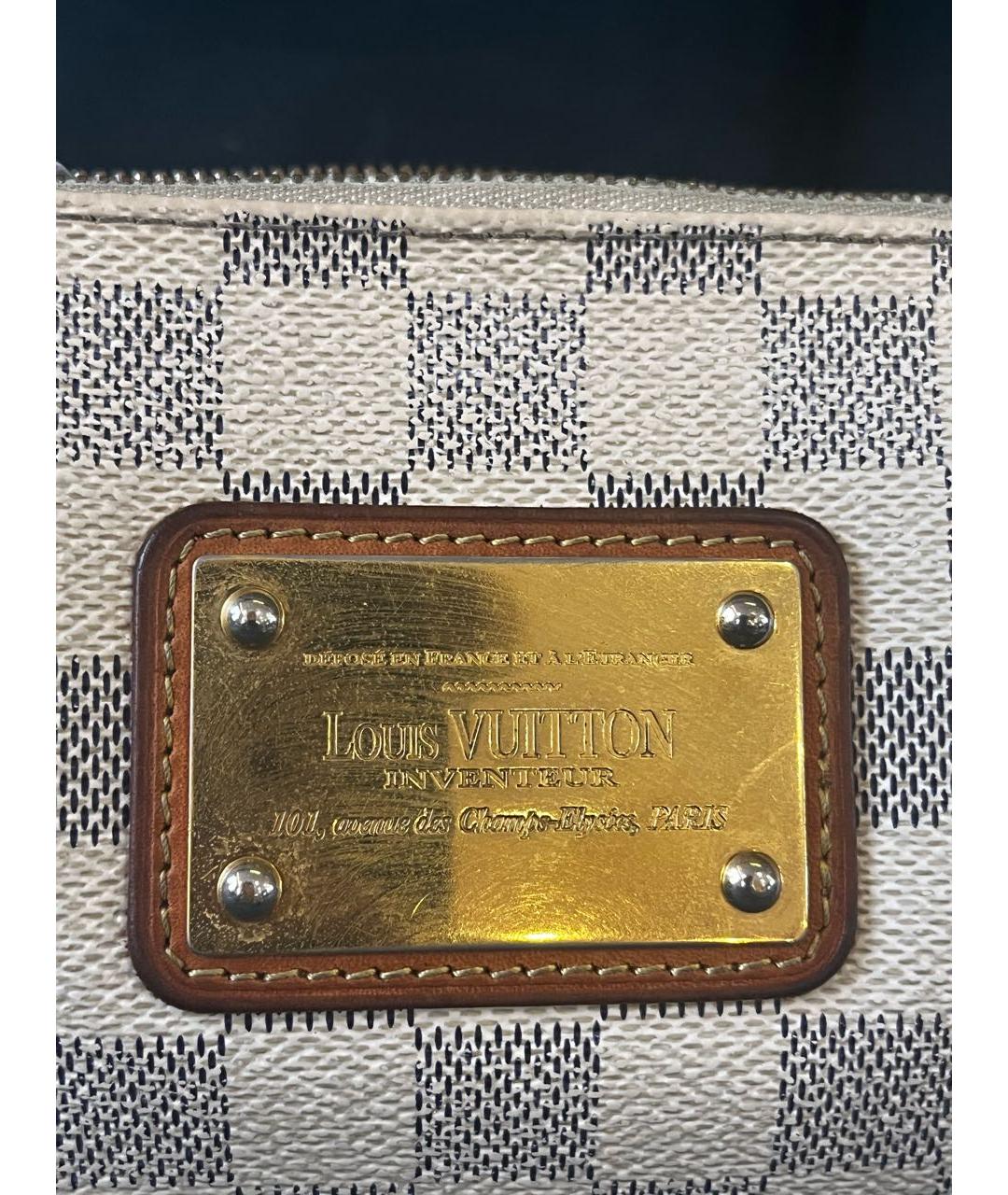 LOUIS VUITTON Белая сумка через плечо, фото 7