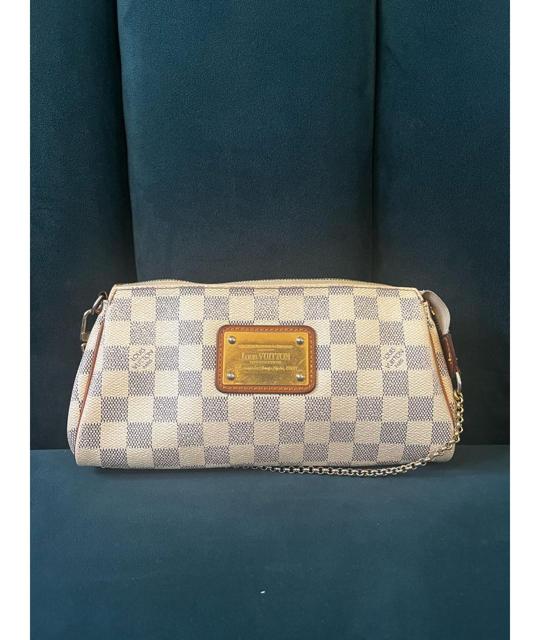 LOUIS VUITTON Белая сумка через плечо, фото 8