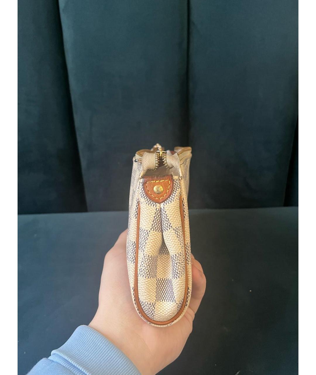 LOUIS VUITTON Белая сумка через плечо, фото 6