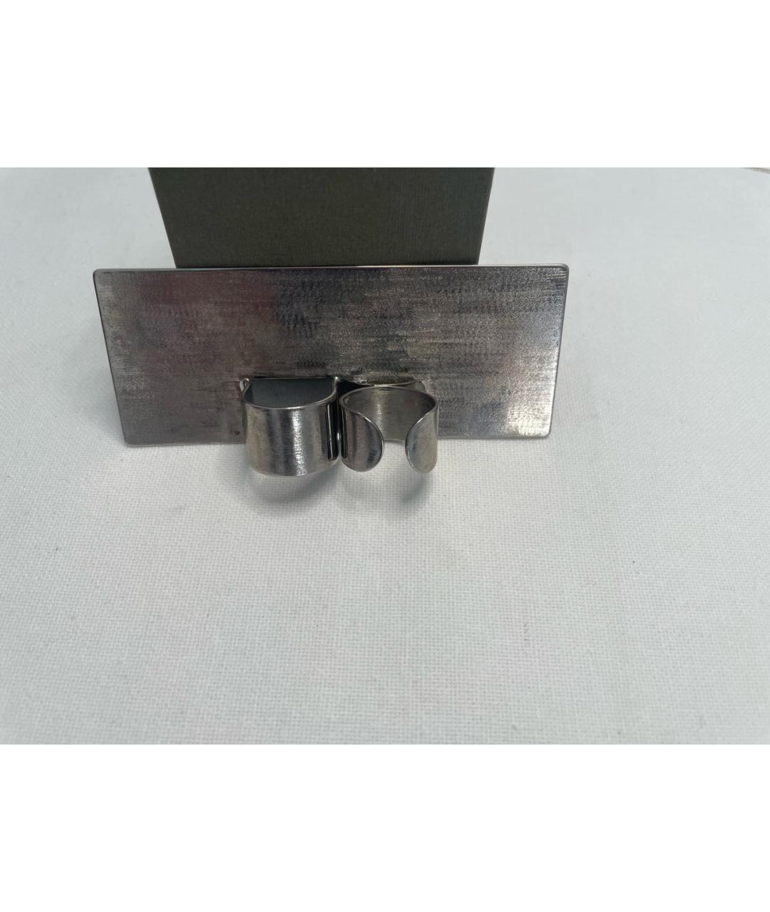 MAISON MARGIELA Серебряное металлическое кольцо, фото 3