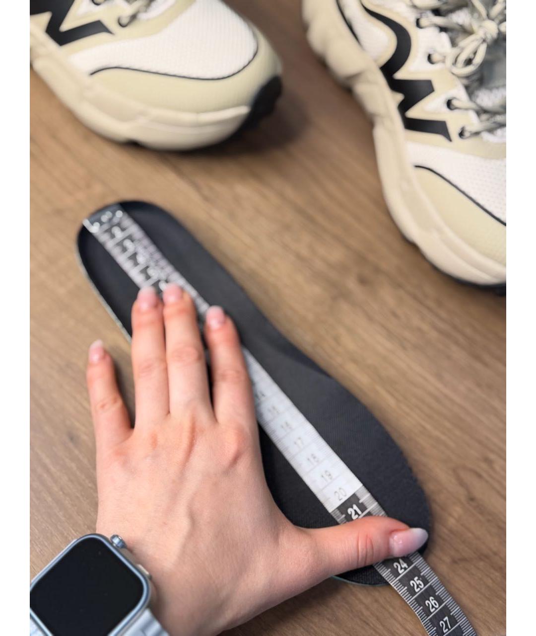 MAX MARA Бежевые кроссовки, фото 6