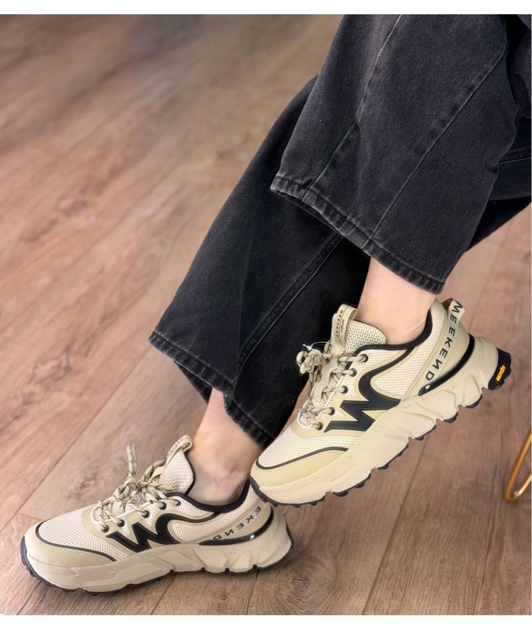 MAX MARA Бежевые кроссовки, фото 2