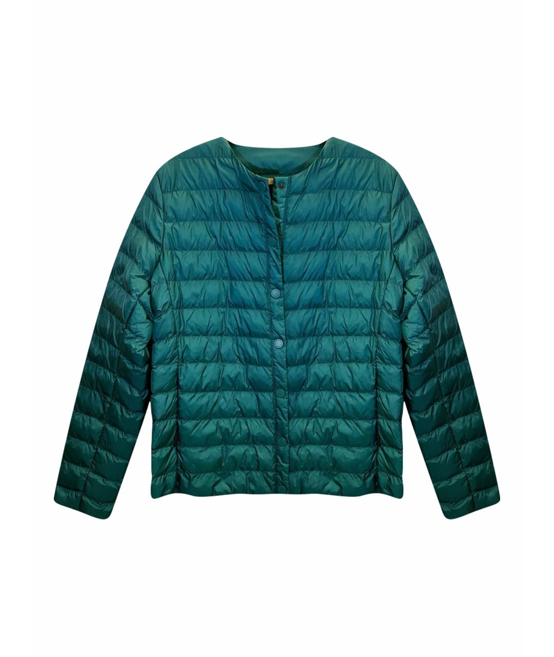 WEEKEND MAX MARA Зеленая полиамидовая куртка, фото 1