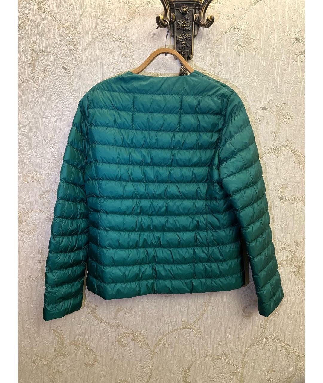 WEEKEND MAX MARA Зеленая полиамидовая куртка, фото 2