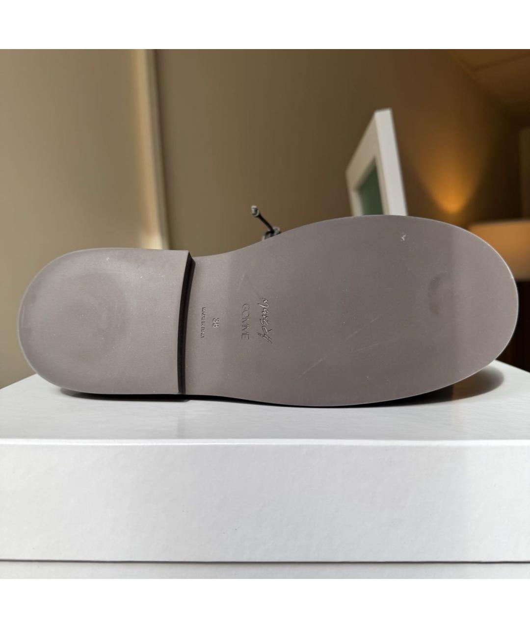 MARSELL Серые кожаные ботинки, фото 9