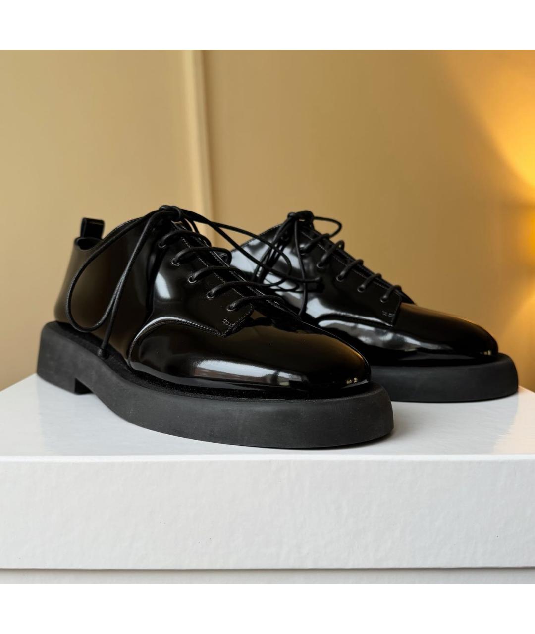 MARSELL Черные кожаные ботинки, фото 5