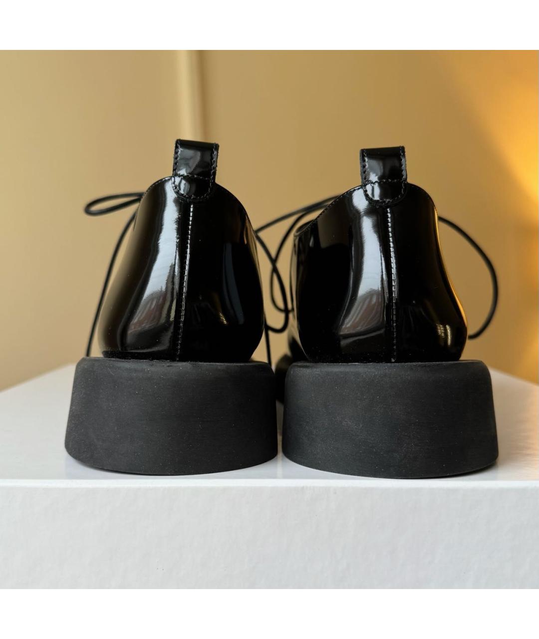 MARSELL Черные кожаные ботинки, фото 3