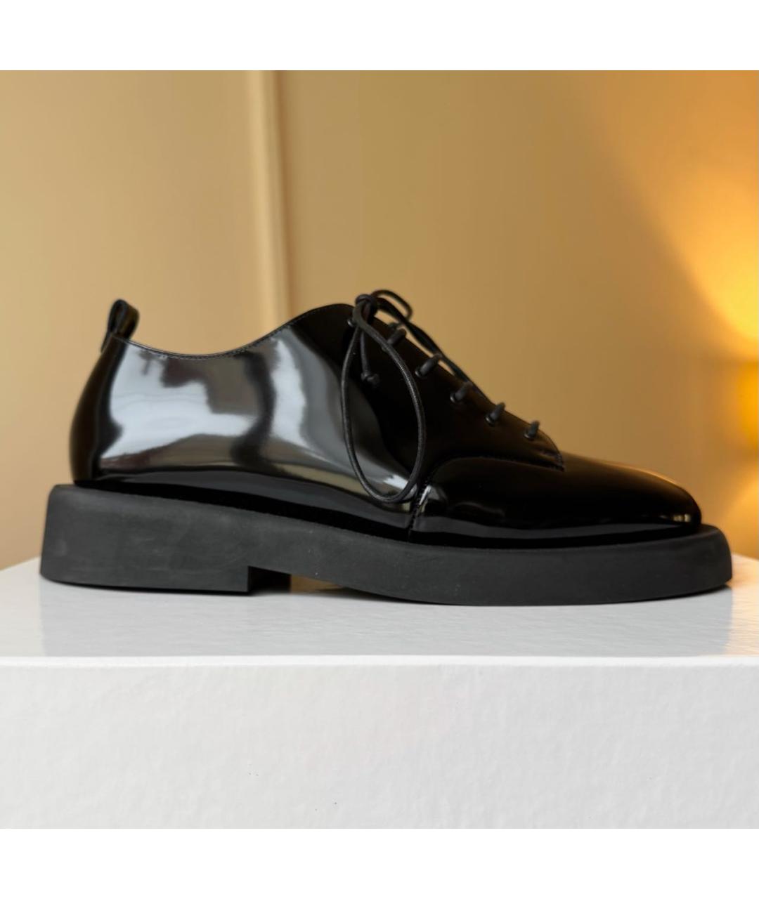 MARSELL Черные кожаные ботинки, фото 4