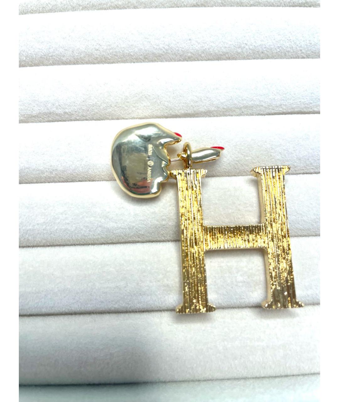 CHLOE Золотая серебряная булавка / брошь, фото 4