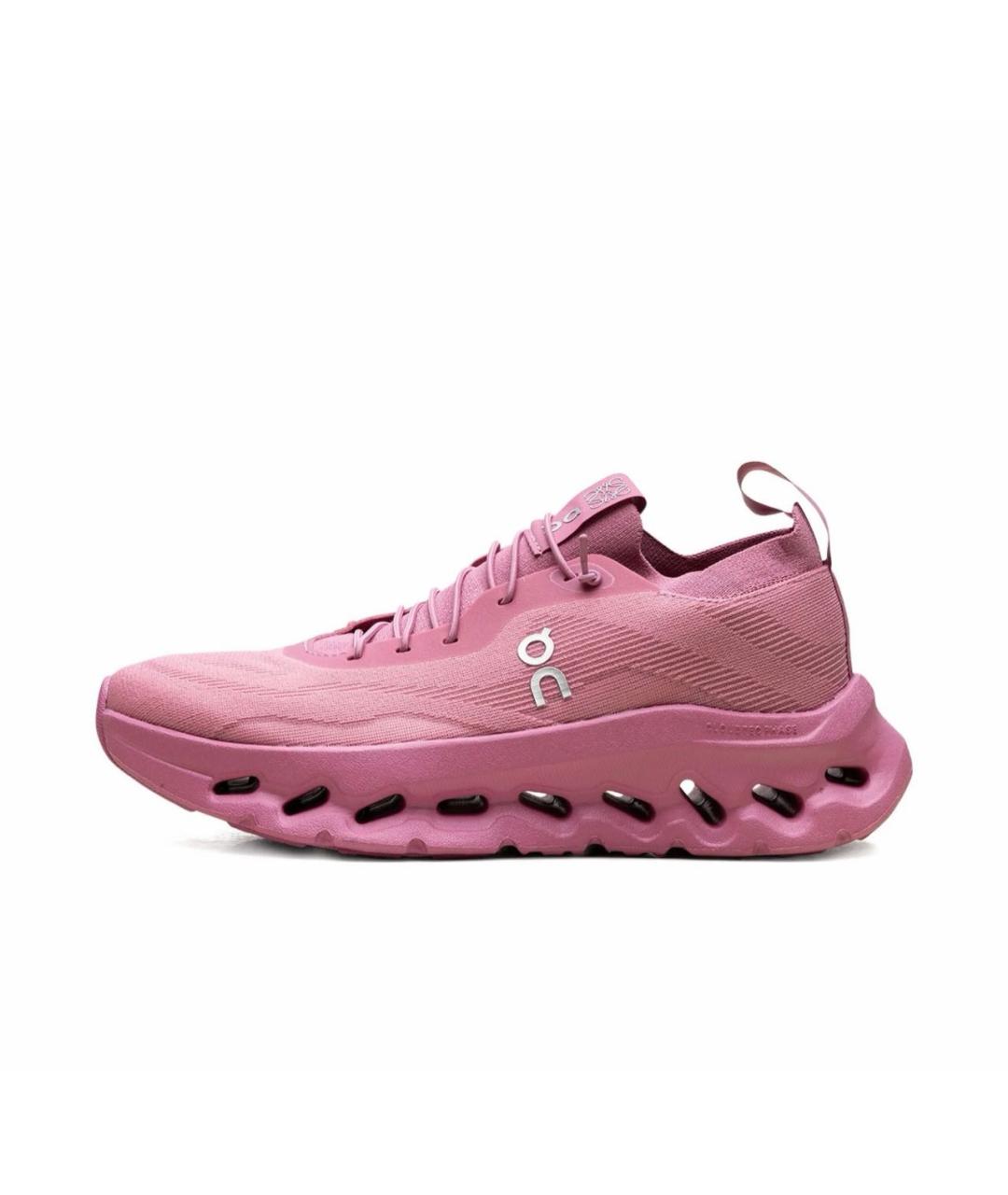 LOEWE Розовые текстильные кроссовки, фото 3