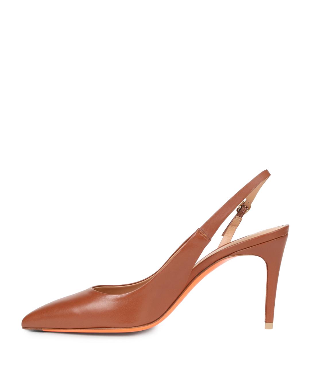 SANTONI Коричневые туфли, фото 3